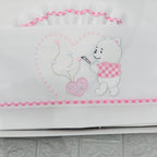 Lenzuola carrozzina  rosa ART LC015161