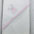 Accappatoio neonata rosa  ART AT001157