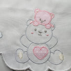 Bavetta 2 orsetti rosa