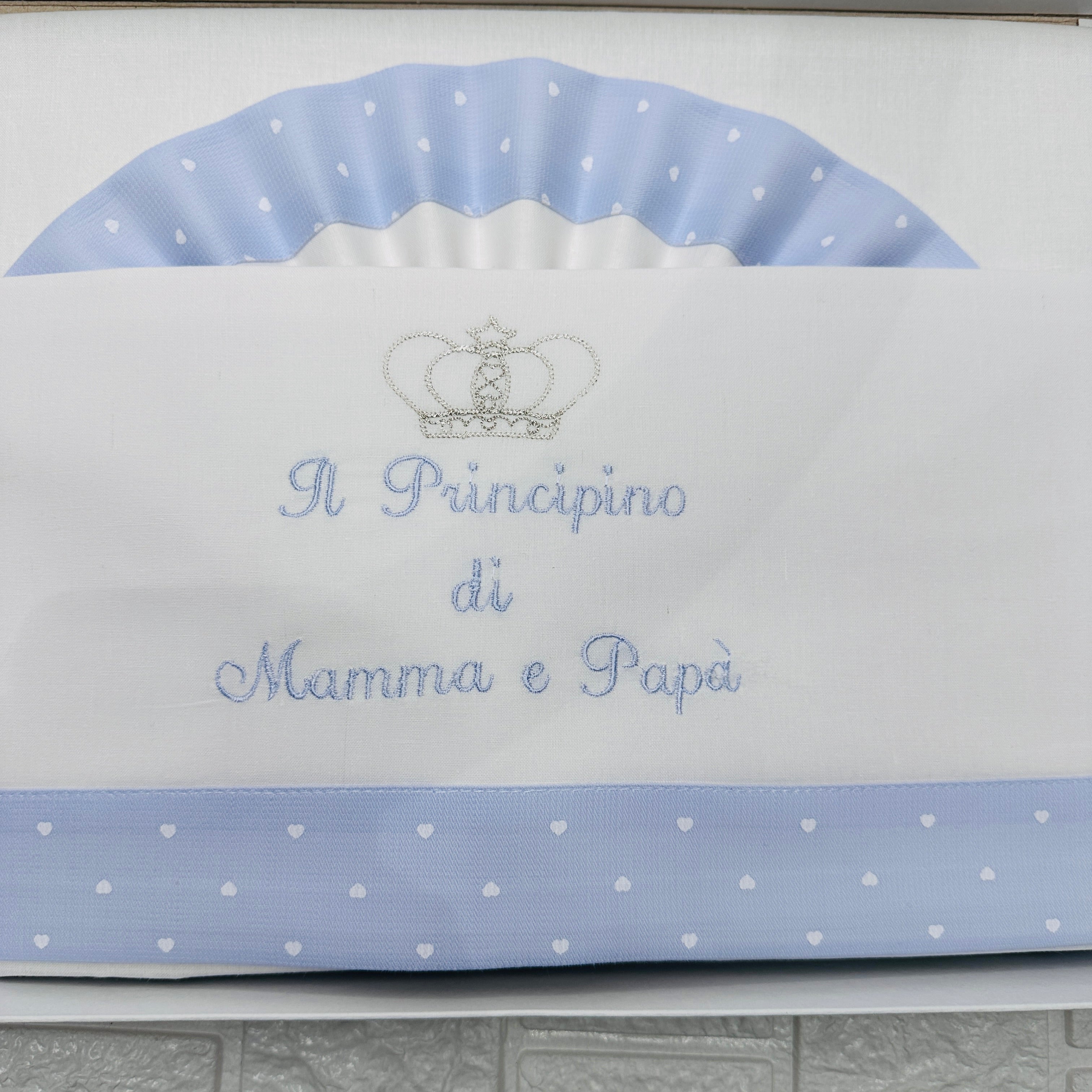 Lenzuola culla Principino ART LL018020