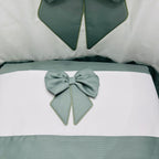 Set completo culla fiocco verde