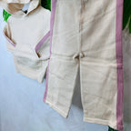 Completo freddy In maglia panna