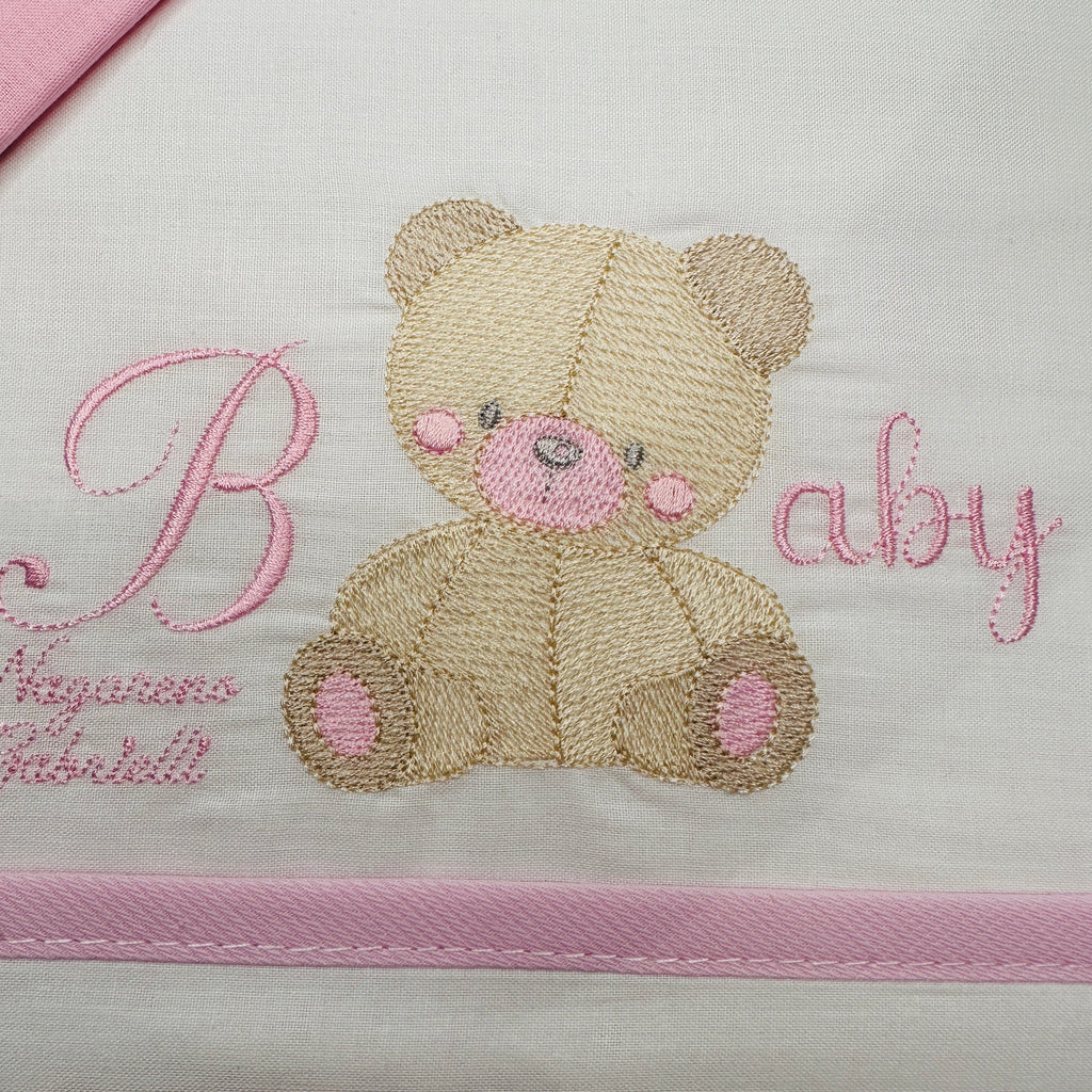 Lenzuola next to me  orso rosa