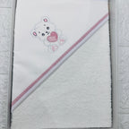 Accappatoio neonata  rosa antico ART AT001157