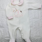 Tutina ciniglia Cavallo rosa 30412