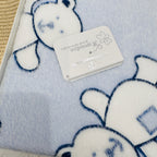 Coperta Pile Stelle Orso celeste  dim100x104