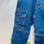 Jeans Cargo Blu