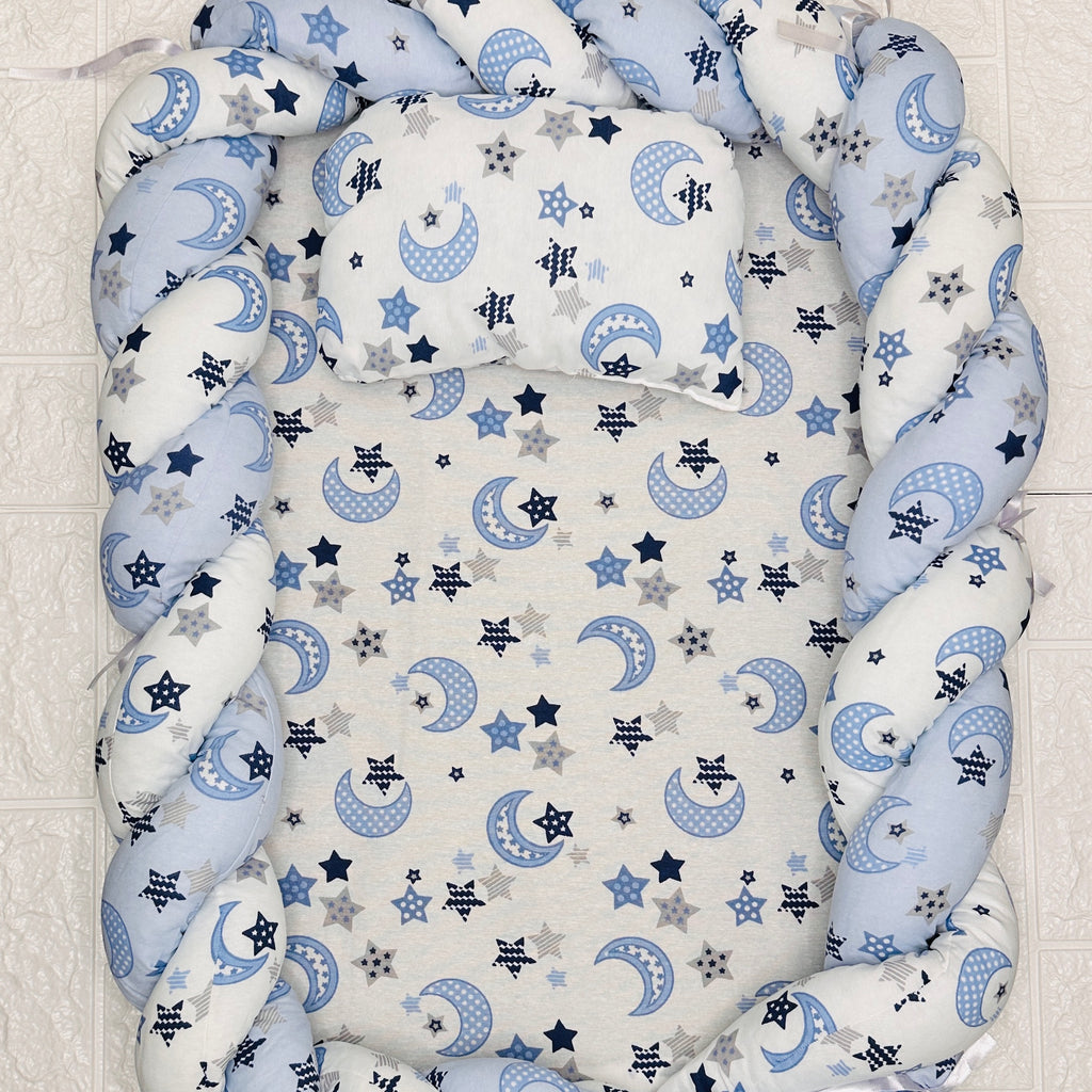 Riduttore culla celeste 50x80 cm