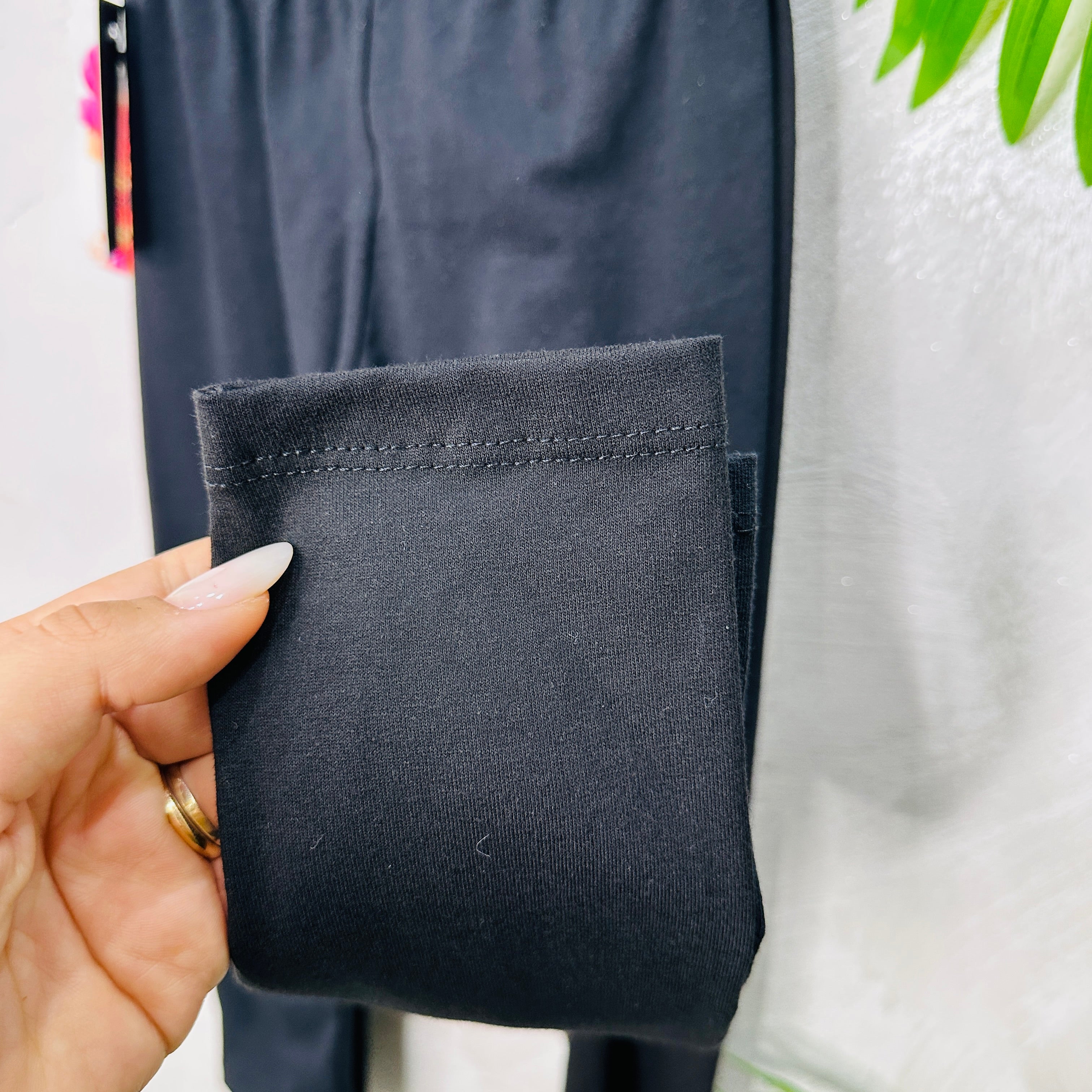 Leggins Nero Cotone