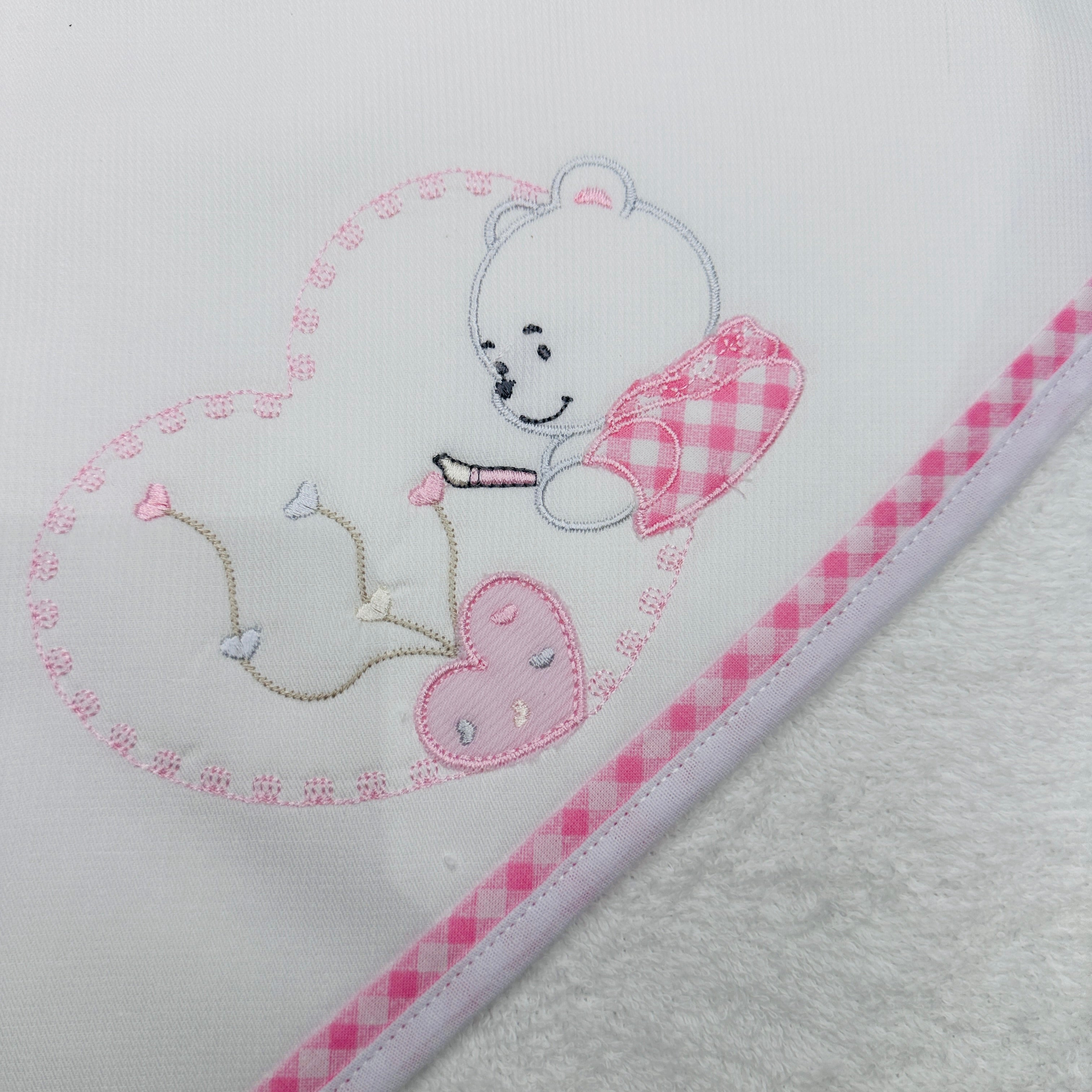 Accappatoio neonata Rosa ART AT001161