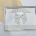Lenzuola Culla fiocco Tortora ART LL018104