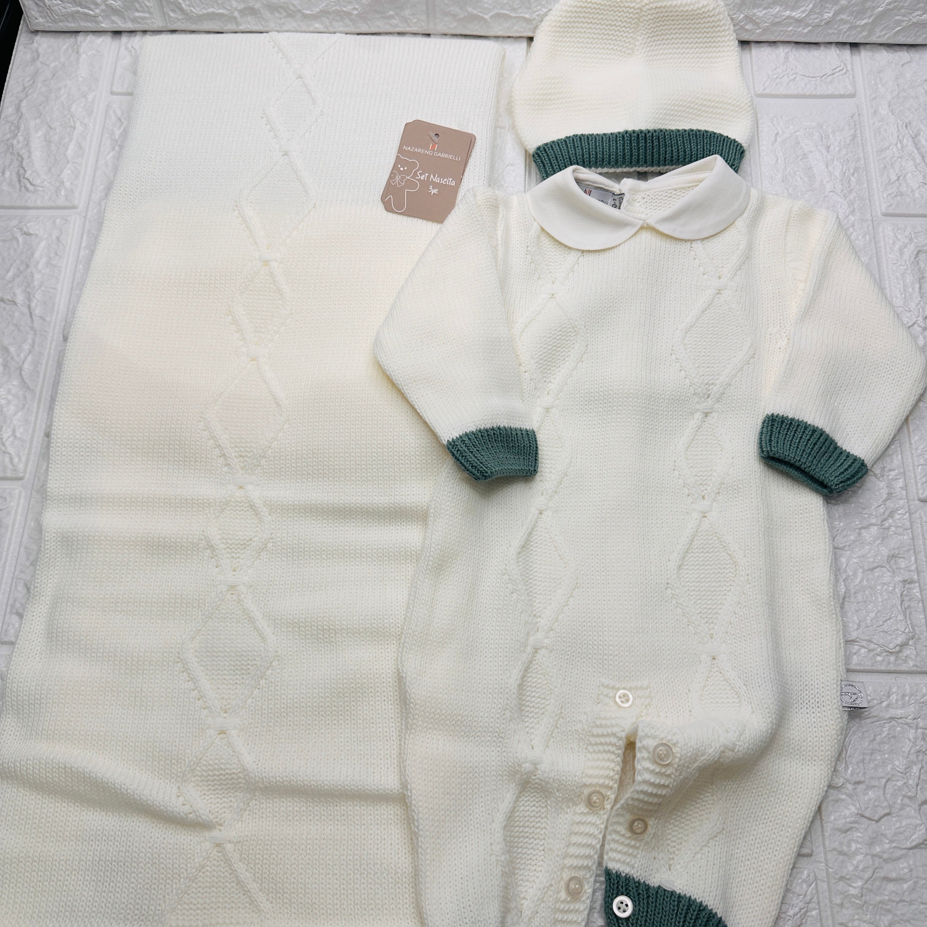 Set nascita Nazareno Gabrielli Verde DIS 6