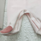 Set nascita ciniglia cuore Rosa Antico