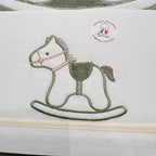 Set completo ciniglia carrozzina cavallo verde 35412
