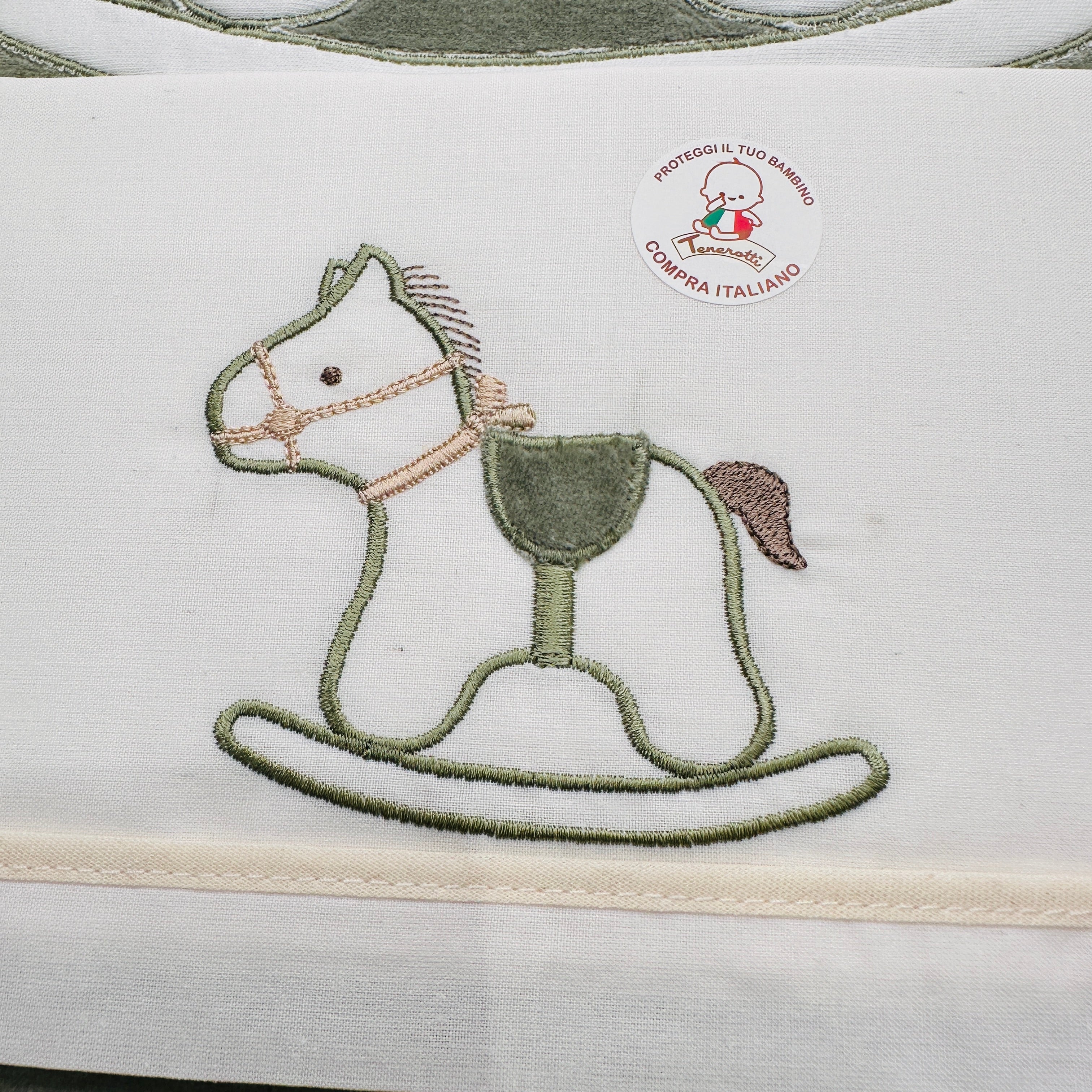 Set completo ciniglia carrozzina cavallo verde 35412
