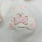Tutina ciniglia orso fiocco rosa 31411