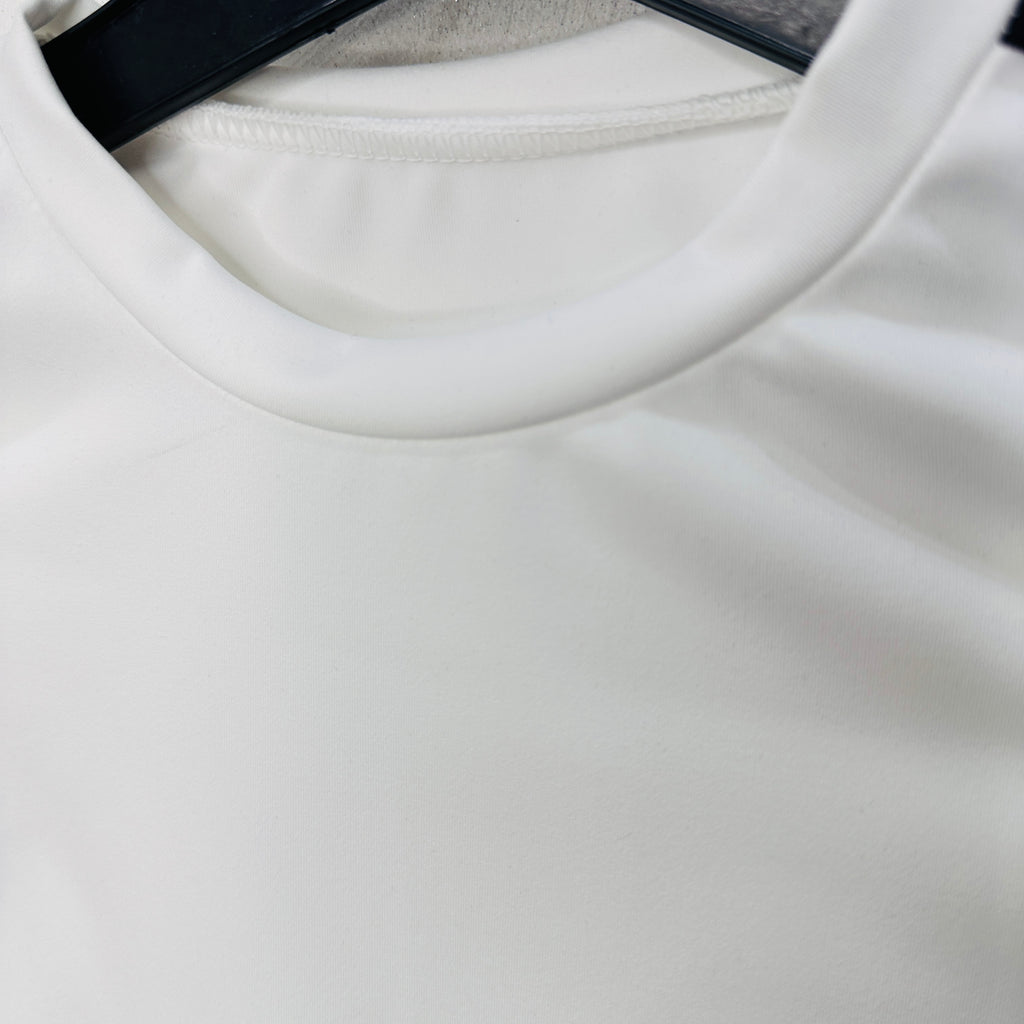 Maglia bimba Mood Adid@s bianca