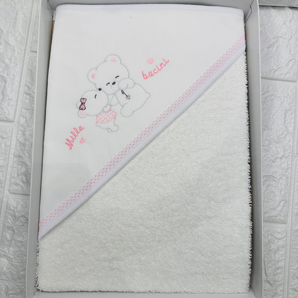 Accappatoio neonata Rosa ART AT001150