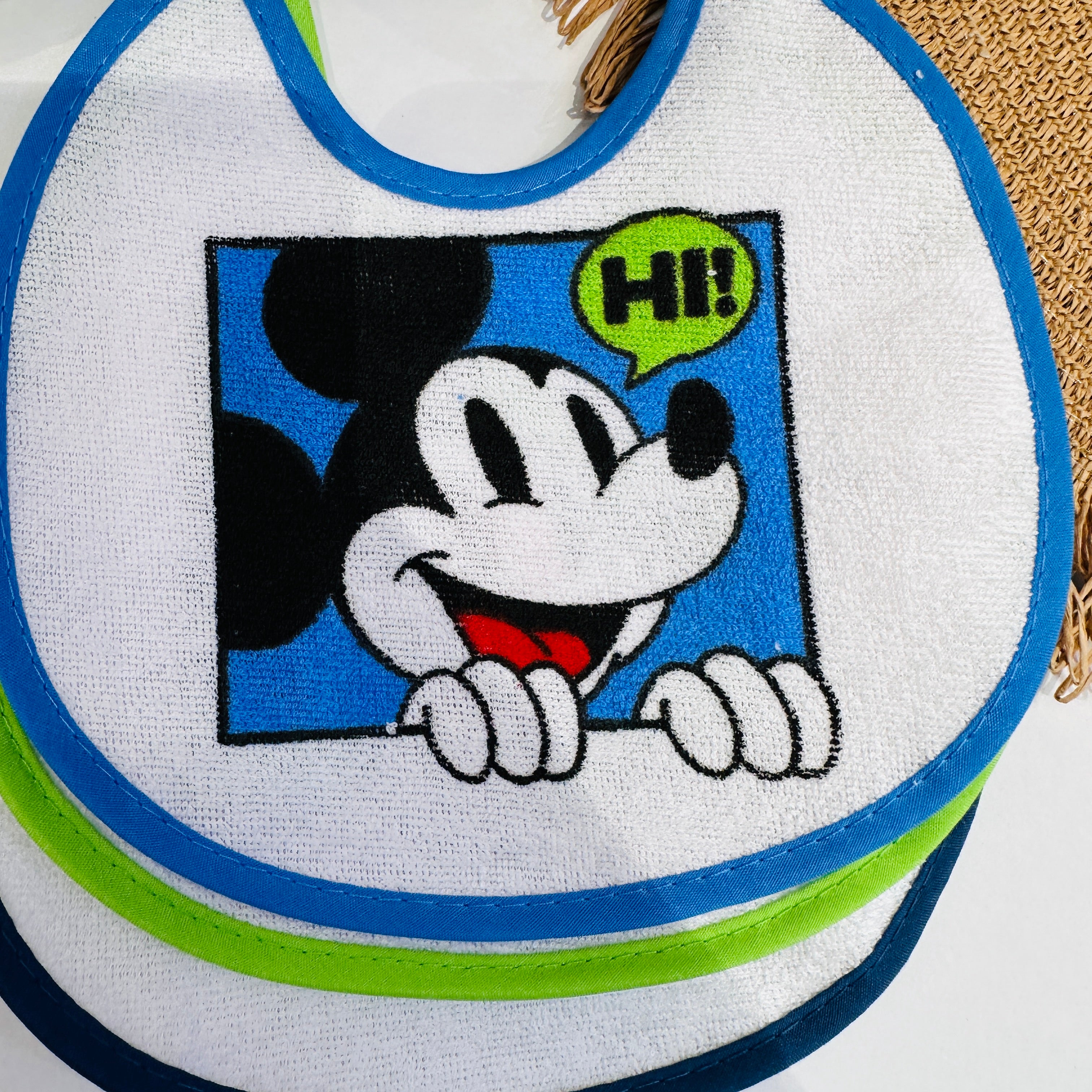 Set 6 bavette piccole topolino