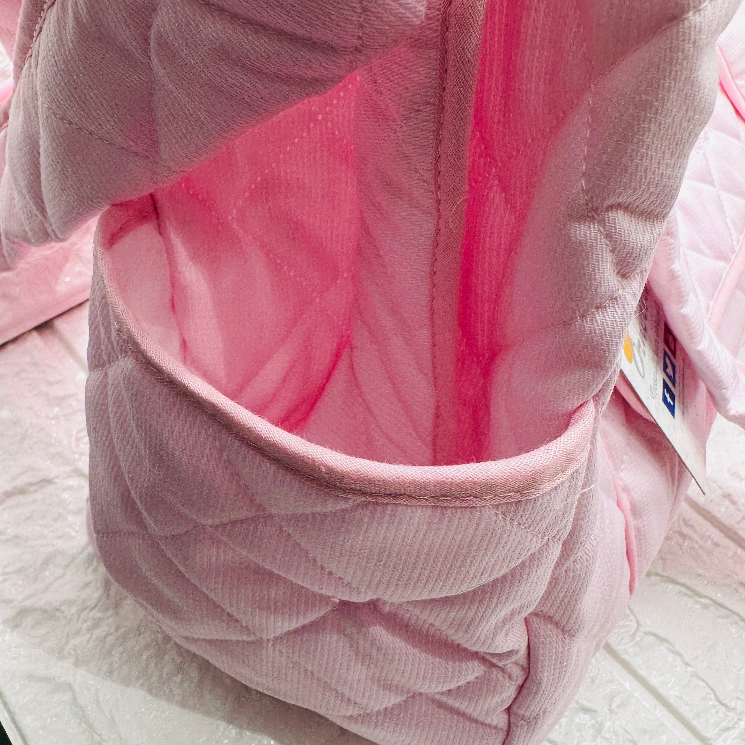 Borsa Nascita cuore rosa.                  dim 45x30x18