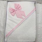 Accappatoio neonata rosa ART AT00104