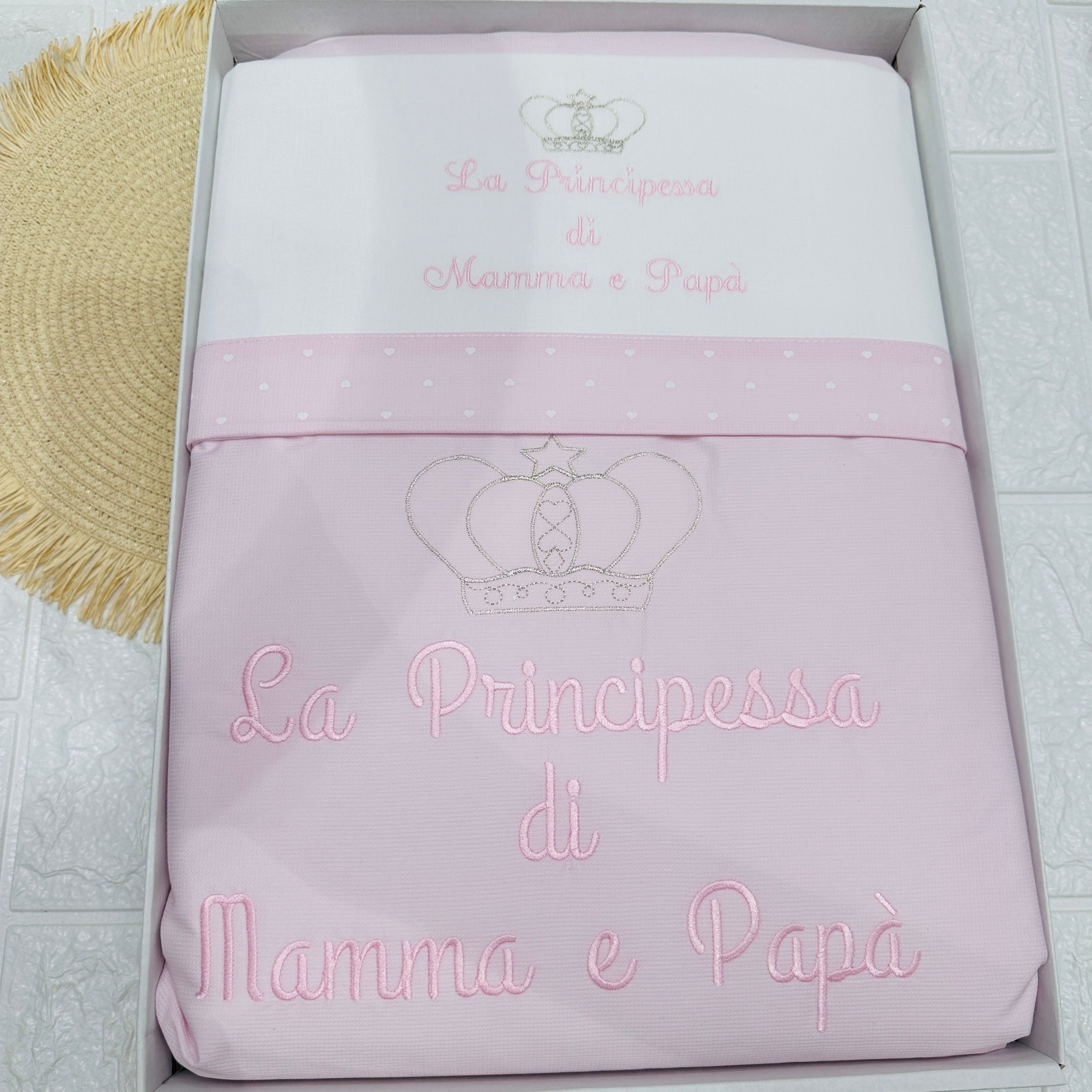 Set completo carrozzina principessa rosa
