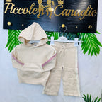 Completo freddy In maglia panna