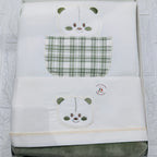 Set Nascita ciniglia orso Quadri verde