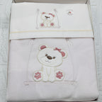 Set completo ciniglia carrozzina cagnolina rosa 35410
