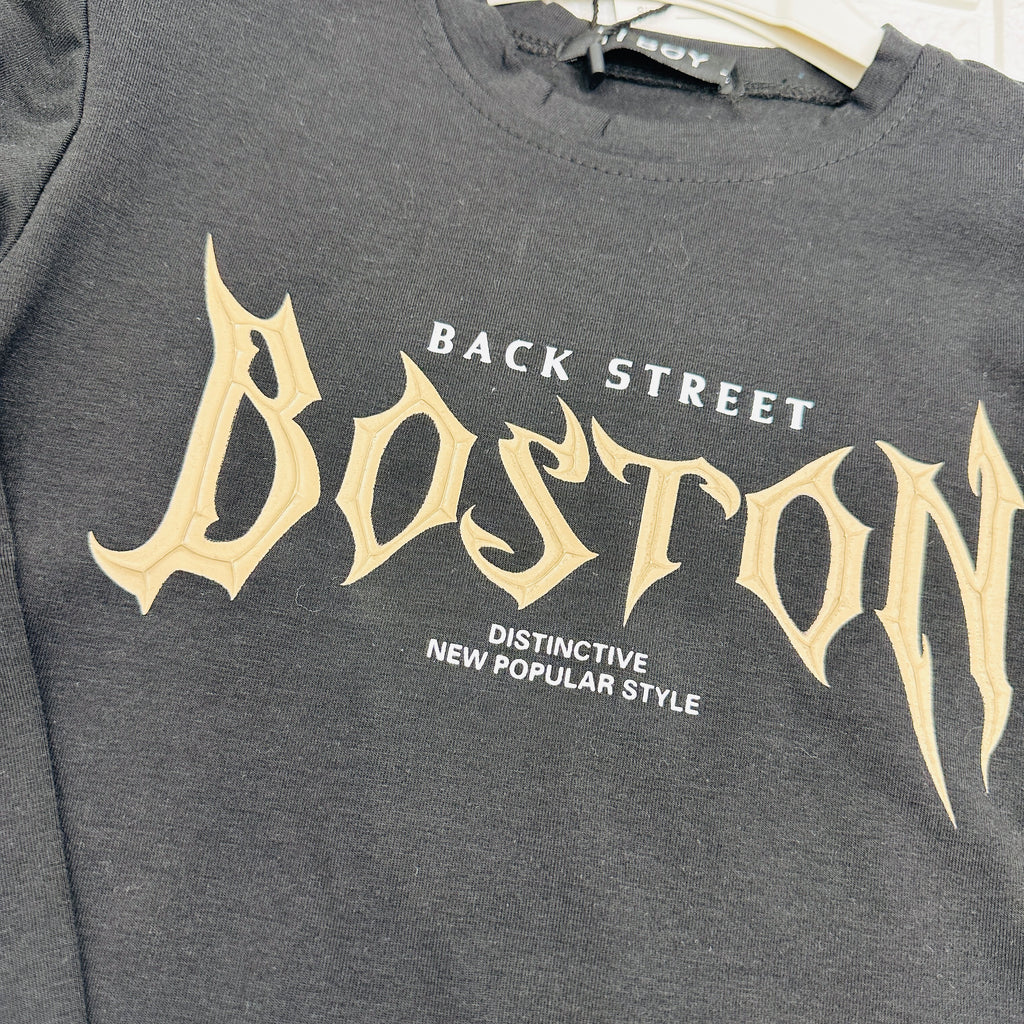 Maglia Boston nera