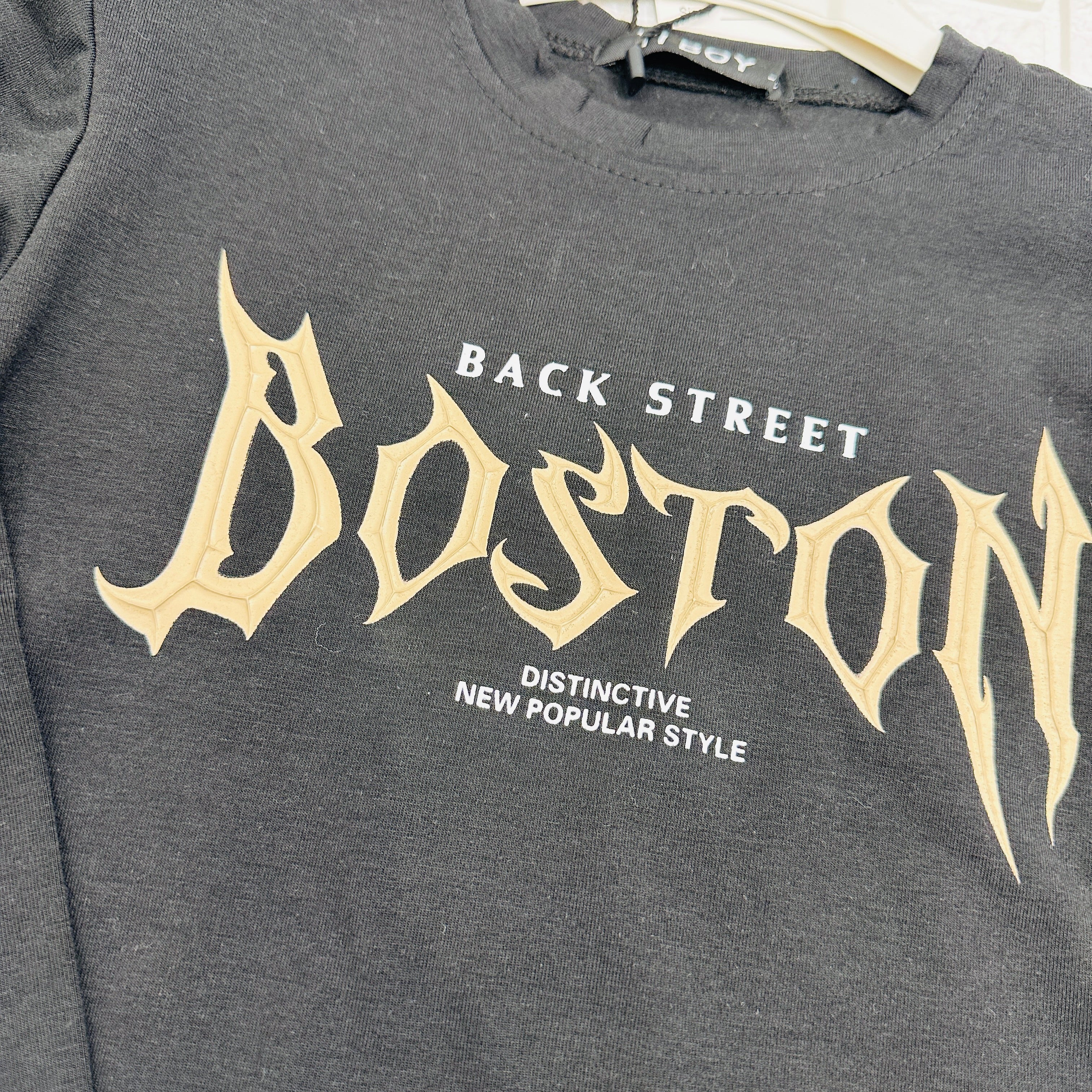 Maglia Boston nera
