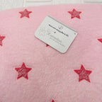 Coperta in Pile Stelle rosa