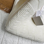 Coperta Misto filo Dim:75x90 bianca