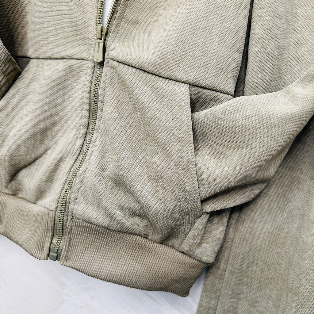Tuta 3 pezzi mod Jeans verde