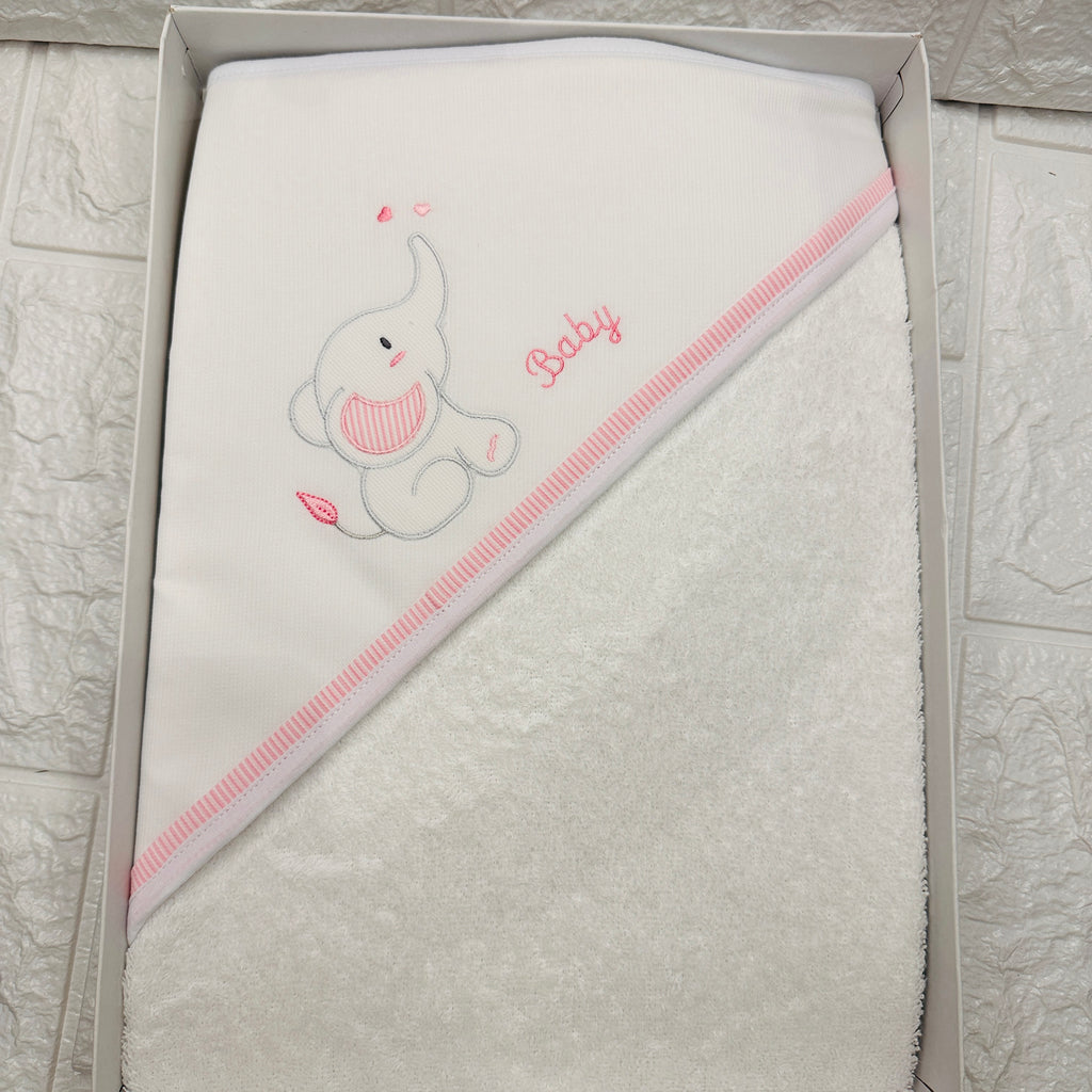 Accappatoio neonata rosa ART AT001158