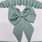 Lenzuola culla fiocco verde ART LL018104