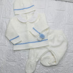 Completo Bianco/Celeste 242200