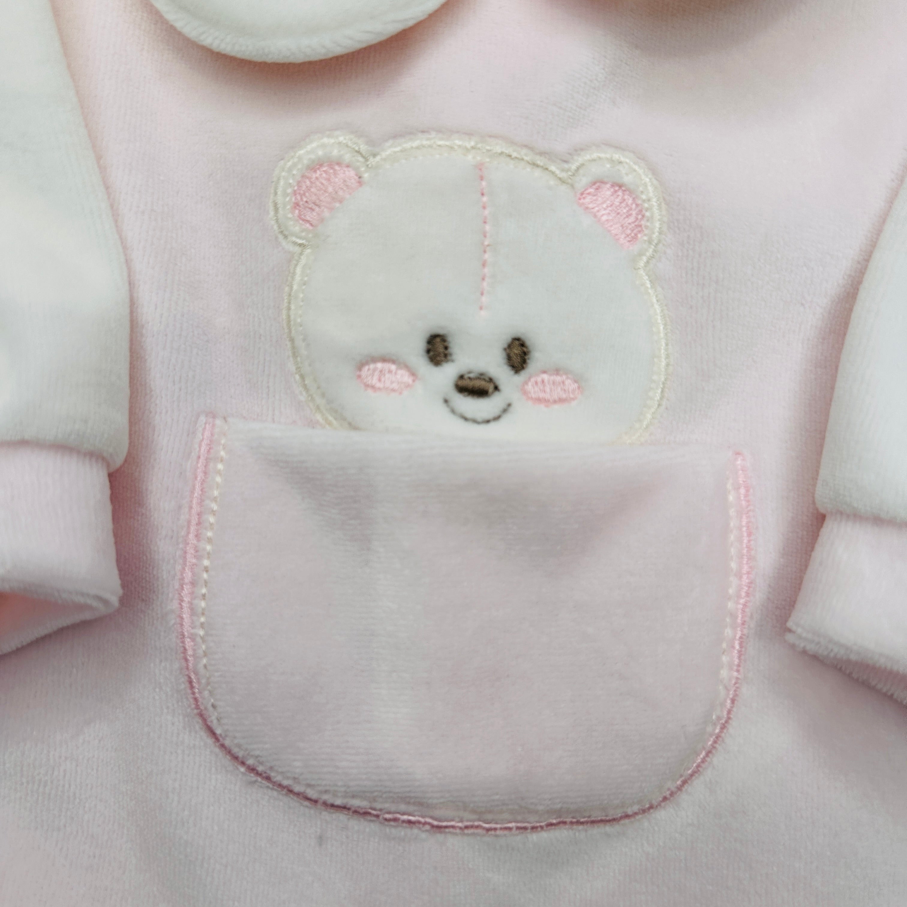 Tutina ciniglia orso Rosa Taschino 30406
