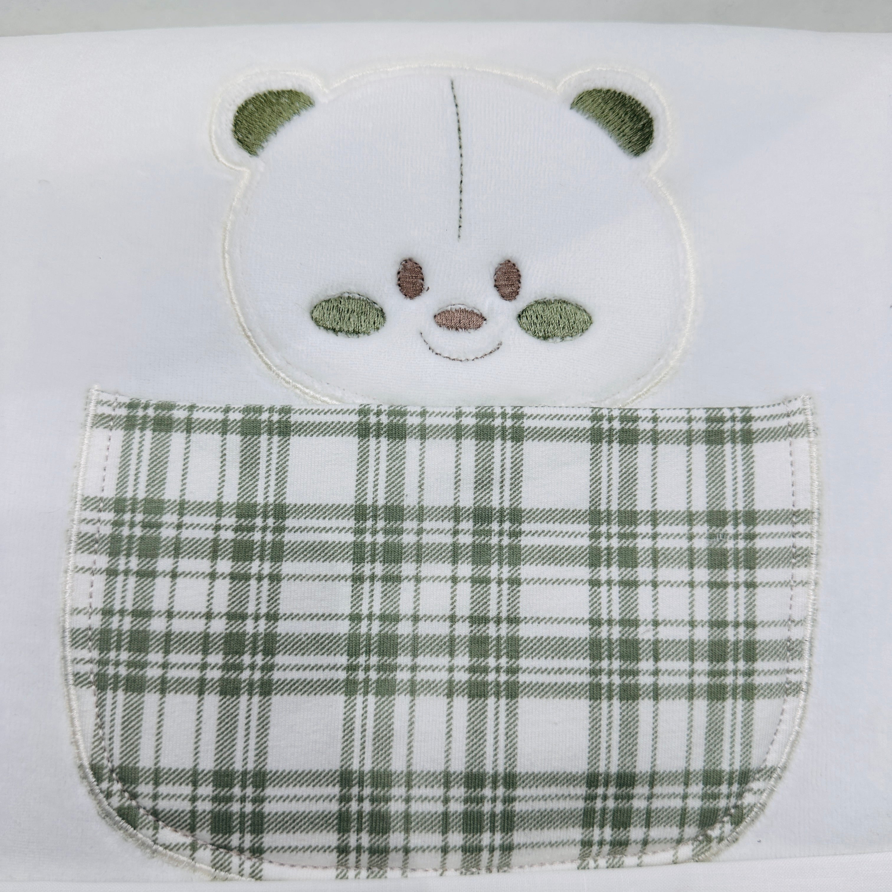 Set Nascita ciniglia orso Quadri verde
