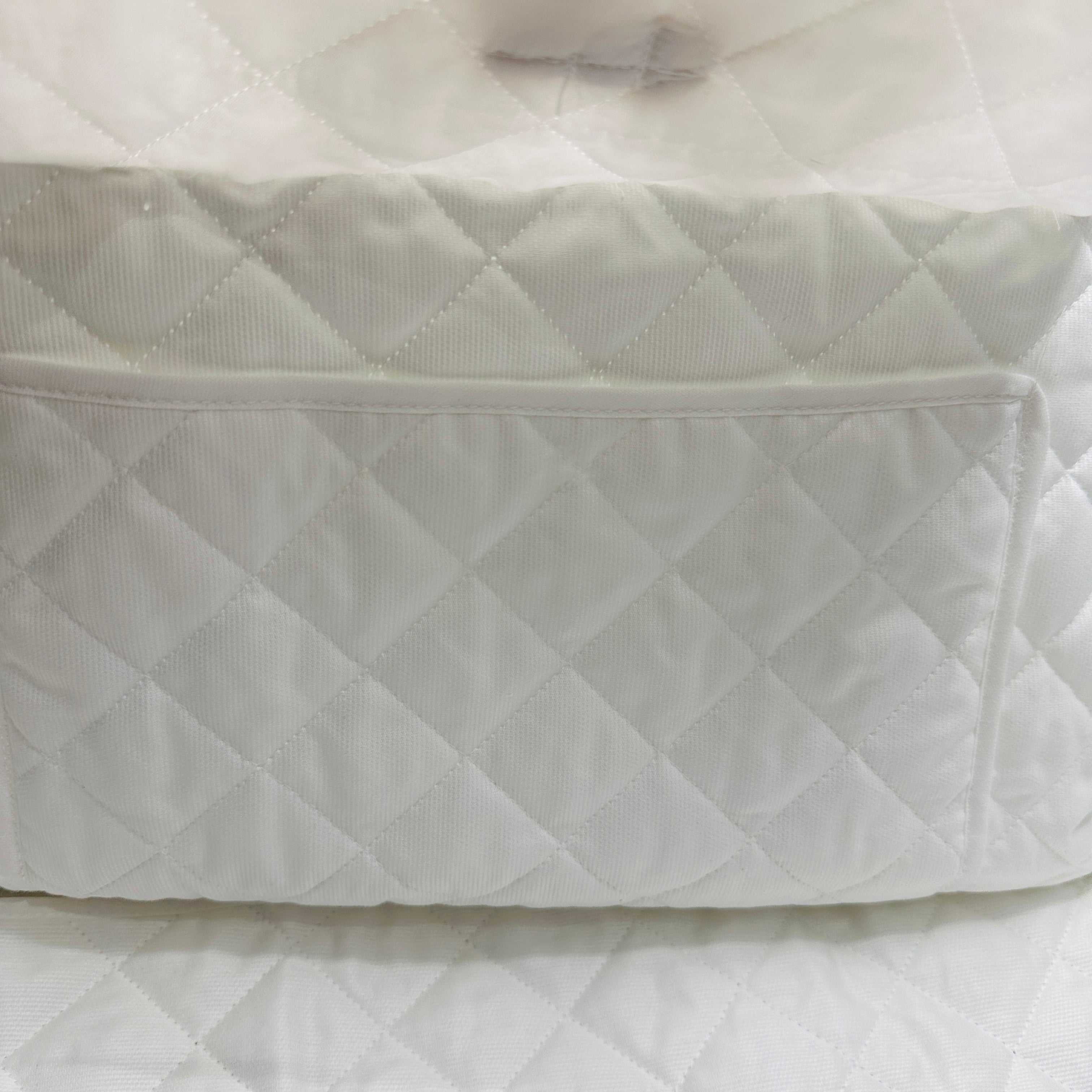 Borsa Nascita Fiocco Panna             dim 45x30x18