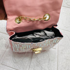 Borsetta  paiette Rosa