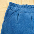 Pantalone camoscio Blu