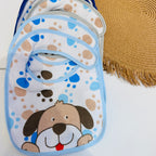 Set 6 bavette a strappo neonato