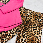 maglia e leggings animalier Fuxian