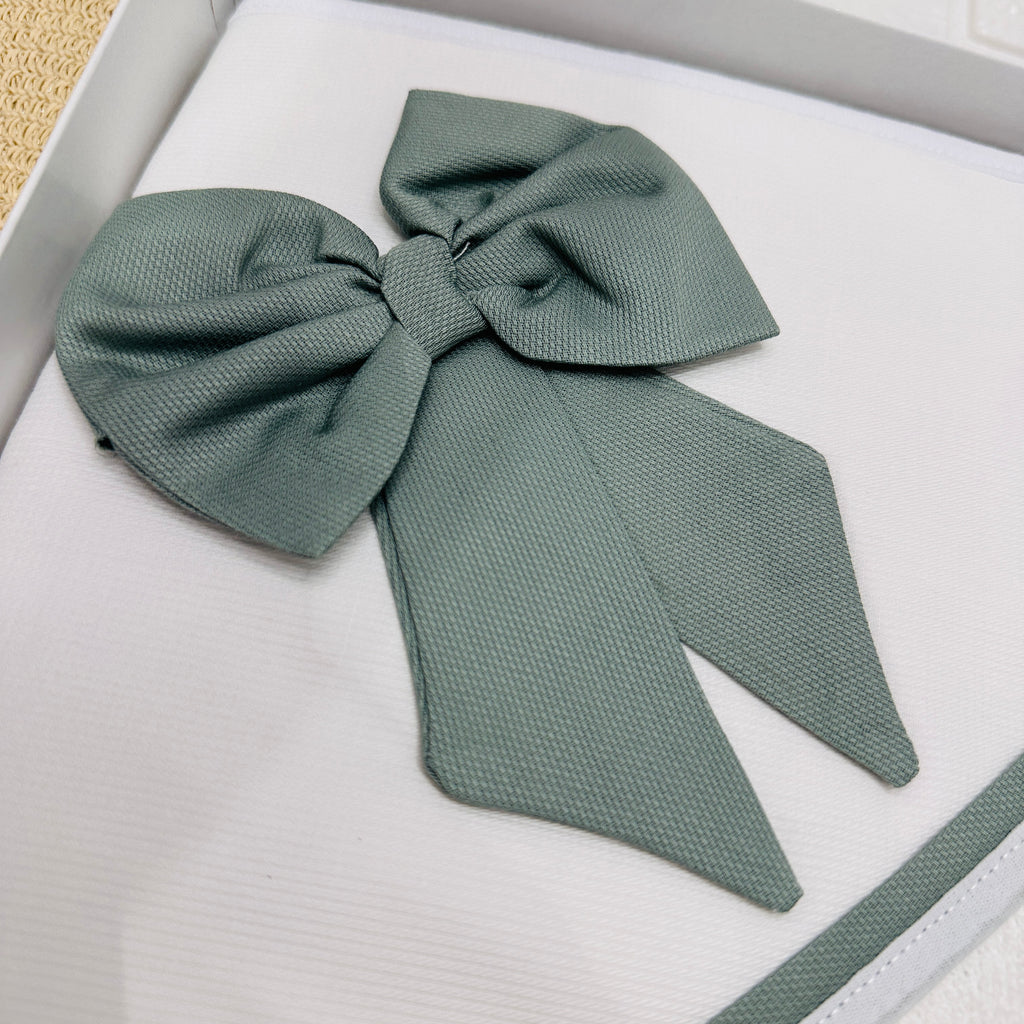 Accappatoio fiocco verde ART 001104