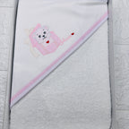 Accappatoio neonato rosa ART AT001149