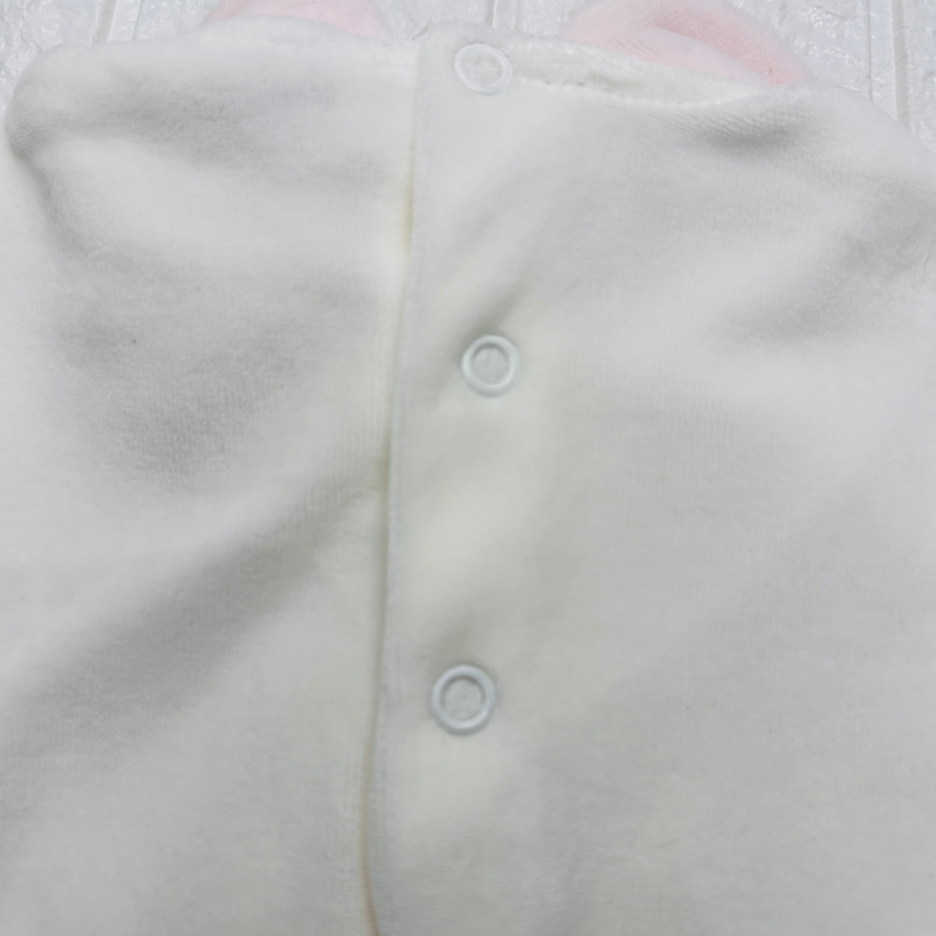 Tutina ciniglia orso fiocco rosa 31411