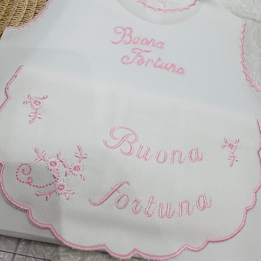 Camicina Fortuna + Bavetta Rosa