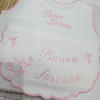Camicina Fortuna + Bavetta Rosa