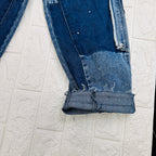 Jeans Modello Ballon blu